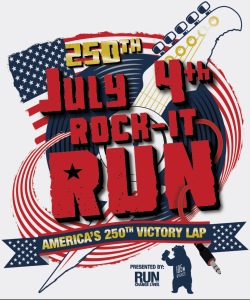 6th Annual July 4th ROCK-IT RUN logo