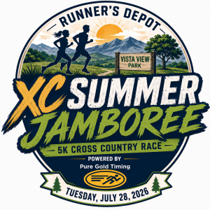 Runner's Depot XC Summer Jamboree 5K powered by Pure Gold Timing logo