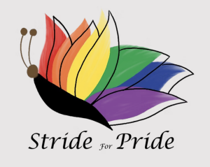 Stride for Pride 5k logo