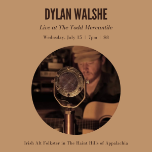 Dylan Walshe Live at The Todd Mercantile homepage