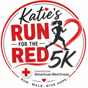 Katie's Run for the Red Virtual 5K logo