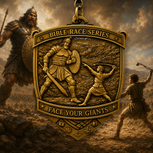 Face Your Giants Race 2026 | Christian Virtual Run 1M 5K 10K 13.1 26.2 logo