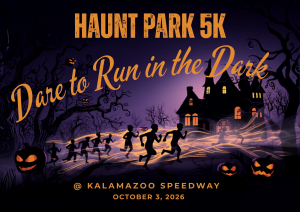 Haunt Park 5K @ the Kalamazoo Speedway logo