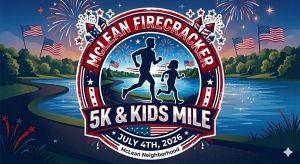 McLean Firecracker 5K and Kids Mile logo