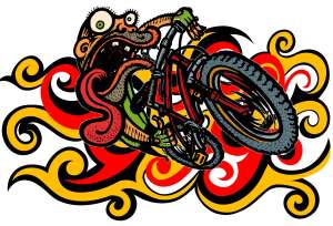MTB Free For All - Hell on Wheels logo