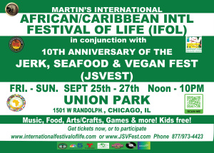 33rd African/Caribbean Intl Fest  of Life/10th JSVFest homepage