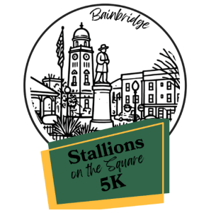 Stallions on the Square 5K logo