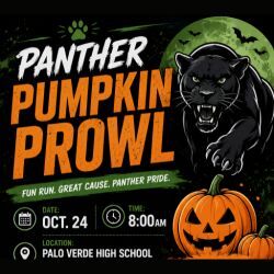 Panther Pumpkin Prowl logo