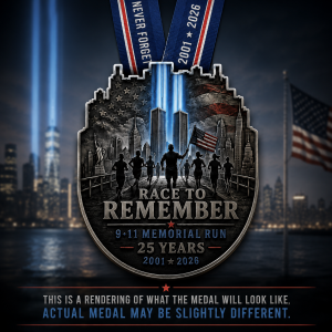 Race to Remember 9/11 Memorial Run | 1M 5K 10K 13.1 26.2 Virtual Race logo