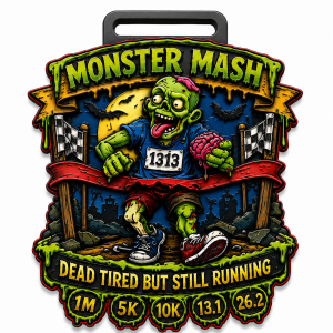 Monster Mash Virtual Race 2026 | 1M, 5K, 10K, Half Marathon & Marathon logo