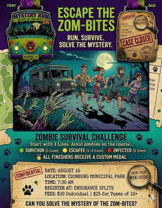Escape the Zom-Bites 5K logo