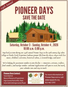 2026 Pioneer Days homepage