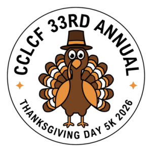 CCLCF Thanksgiving Run & Food Drive logo
