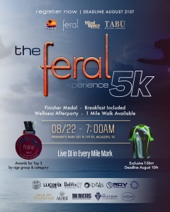 The Feral Party Experience 5K logo