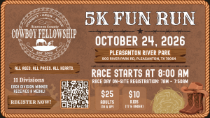Cowboy Fellowship 5K Fun Run homepage