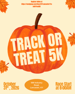 Track or Treat 5K logo
