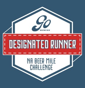 The Designated Runner NA Beer Mile presented by DNA Plainfield logo