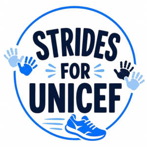 Strides for UNICEF logo