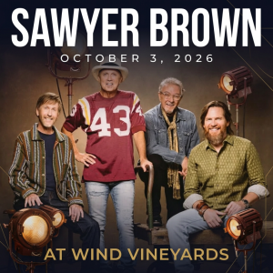 Sawyer Brown at Wind Vineyards homepage