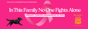 In This Family No One Fights Alone Breast Cancer Awareness 5K Run homepage