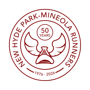 New Hyde Park Mineola Runners Club - 48th Annual 8K Race logo