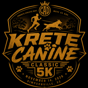 KRETE CANINE CLASSIC 5K 2026 — Simpsonville, SC