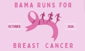 Bama Runs for Breast Cancer 5K Color Run logo