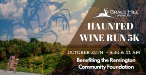 Grace Hill 5K Haunted Wine Run homepage