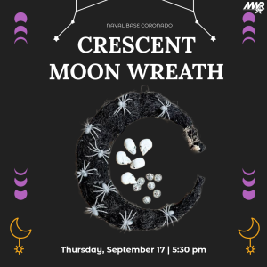Crescent Moon Wreath home