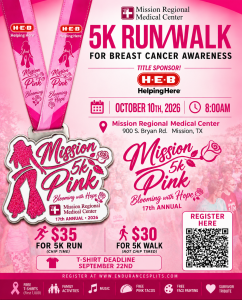 17th Annual Mission Pink 5K Run/ Walk homepage