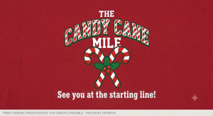 The Candy Cane Mile NH logo