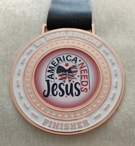 AMERICA NEEDS JESUS Virtual 5K, 10K, 13.1M, & 26.2M (August 2026)