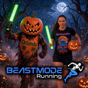 Orlando Halloween Pumpkin Glow Run 5K logo