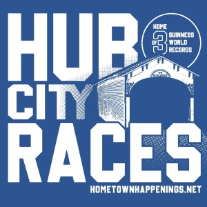 Hub City Races:  Half, 10K & 5K logo