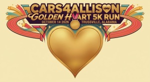 Allison's Golden Heart 5k Fun Run logo
