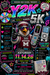 Y2K 5K Run homepage
