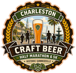 Charleston Craft Beer Half Marathon - 5K logo