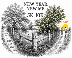 New Year. New Me 5k Run (10k + 1-Mile)