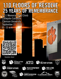 4th annual9/11 Stair Climb Clemson University