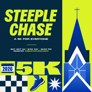 Asbury Steeple Chase 5K logo
