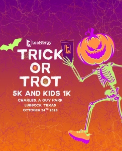 TeaN'ergy Trick or Trot 2026 homepage