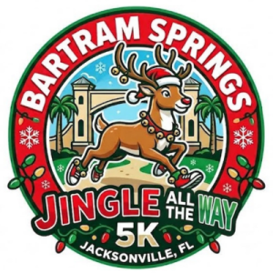 Bartram Springs Jingle All The Way 5k race and 1.55 mile Fun Run
