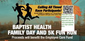 Baptist Health System Family Day and 5K Fun Run homepage