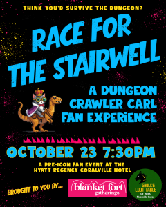 Race for the Stairwell: A Dungeon Crawler Carl Fan Experience homepage