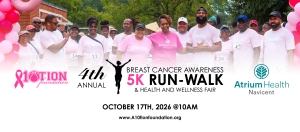 A10TION FOUNDATION 4th Annual Breast Cancer Awareness 5K Run/Walk & Health and Wellness Fair