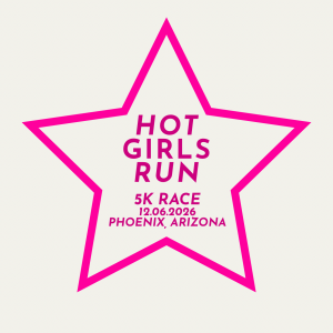 Hot Girls Run AZ 5K logo