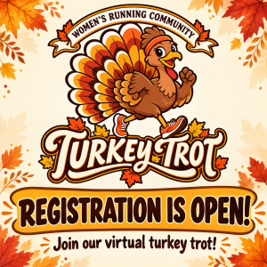 Women's Running Community Virtual Turkey Trot logo
