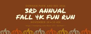 Durham Fall 4K Fun Run