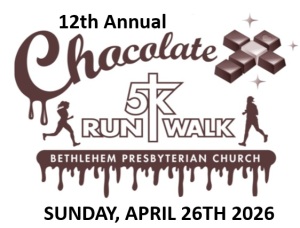 12th Annual Chocolate 5K Road Race logo