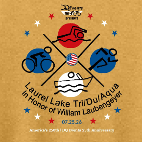 DQ Laurel Lake Triathlon, Duathlon, Aquabike, Aquathlon, & Super Sprint Triathlon in honor of William Laubengeyer *#
